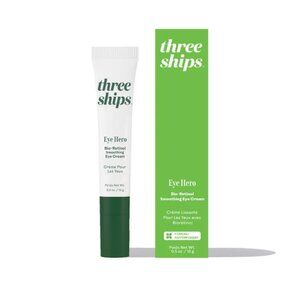 Three Ships EyeHero Bio-Retinol Smoothing Eye Cream / 15g / BNIB
